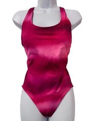 Athleta‎ Malibu Pink Ombre One Piece Swimsuit size Small