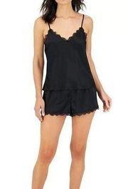 Inc International Concepts Lace Pajama Set in Black Size XS NWT