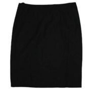 Lafayette 148 New York Black Mini Skirt Size 8