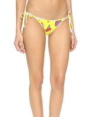 Wildfox Reversible Emoji Print Bikini Bottoms Size XS NWT