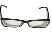 Dior Christian Dior Womens Eyeglasses Rectangular Frame Full Black Rim Eyewear