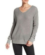 Cotton Emporium Gray Knot Back Sweater, NWT, Size Small, MSRP $88