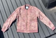 Urban Outfitters Spray Paint Bomber Jacket Size M