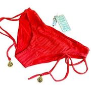 Luli Fama Last Fling Full Bikini Bottom nwt