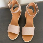 J Crew Factory Canvas Wedges