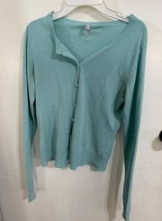 Light Blue Cardigan