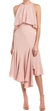 C/MEO Divergent Popover Dress Dusty Pink M