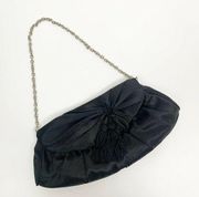 Black Envelope Evening Purse Shoulder Bag Clutch