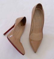 Nude Patent leather So Kate pointed toe pumps 120mm 37.5