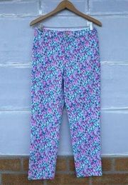 Lilly Pulitzer Blue Divia stretch pant size 8