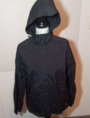 C by 9 champion waterproof jacket black size small women