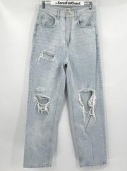 BDG Urban Outfitters Baggy High Rise Mom Jeans Light Wash Women’s Size 30