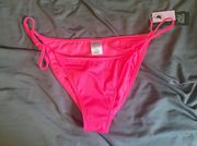 Neon Pink Swimsuit Bottoms