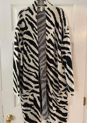 Animal Print Cardigan