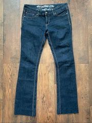 Jeans, Flare Stella, regular fit, low rise, size 4