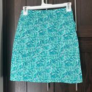 Lauren James tropical print skirt