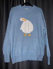 Aelfric Eden duck Sweater Size Large