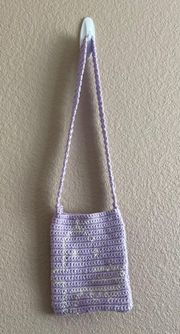 Purple Diary of a Wimpy Kid Crochet Purse