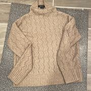 Fifteen twenty‎ pointelle mock neck sweater