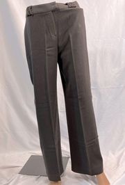 Larry Levine Sport stretch charcoal gray dress slacks size 10