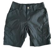 Duluth Trading Co Women’s Dry on the Fly 10" Shorts Snap Waist | Ink | 2