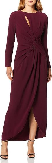 Naomi Cutout Twist Knotted Draped