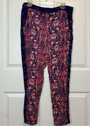 Mudd Soft Pull On Floral Ankle Joggers