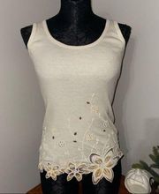 Fashion Bug Beaded Tank size Small