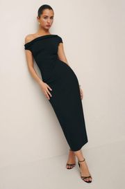 Jamen Black Knit Dress