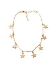 Amrita Singh Cassiopeia Gold Star Choker Necklace