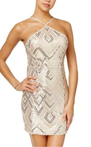 Homecoming Sequin Bodycon Mini Dress Size 3