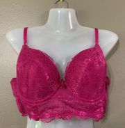 Pink Lace Bra