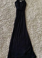 Lush Black Maxi Dress