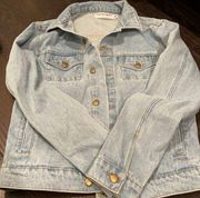 NWOT American apparel denim jacket xs