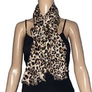 Leopard Print Scarf