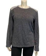 TOMMY BAHAMA Medium Gray Crew Neck Sweater Pullover Sweatshirt