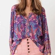 Spell & The Gypsy Bianca Purple Blouse