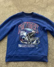 New York Giants Football Sweatshirt 