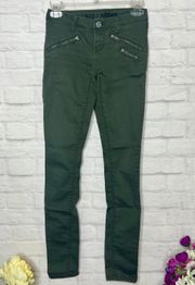 Green Vanilla Star Edgy Jeans