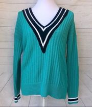 Kenar Knit v neck sweater Size S…