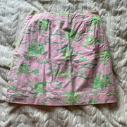 Lilly Pulitzer  Sea Monkey Mini Skirt