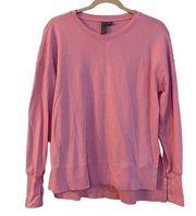 Sweaty Betty Sweatshirt Womens XS Pink Extra Small Pullover Sweater Thumbholes