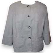 Style & Co. quarter sleeve blazer size 14W