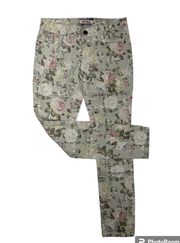 Skinny Lily Floral Jeans (4)