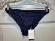 NWT Andie Navy Blue Cheeky Style Bikini Bottoms size XS