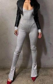 Matte Brand Women's Grey Jumpsuit Frame Collection