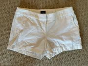 White Preppy  Shorts