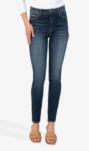 Kut from the Kloth High Rise Fab Ab Ankle Skinny Jeans