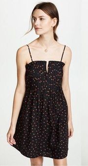 NWT Madewell Pintuck Cami Dress in Fresh Strawberries