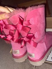 Australia Bailey Bow pink boots